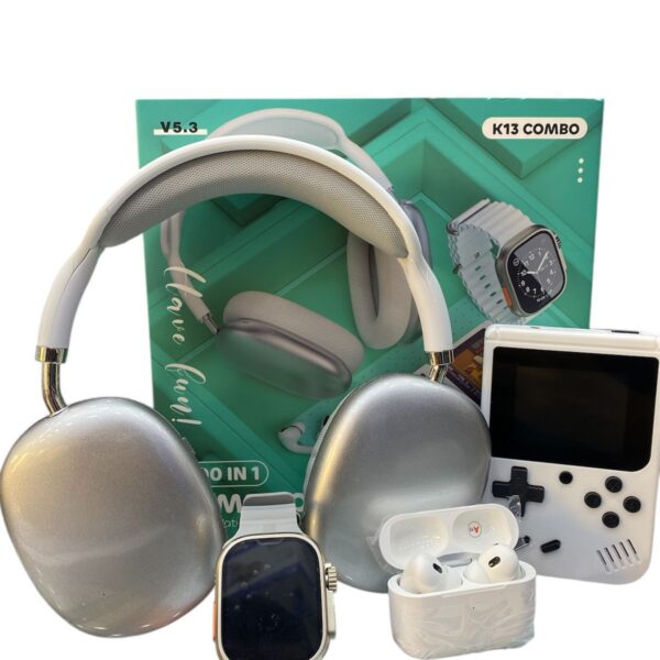 Smartwatch • AirPod Max Style • Consola GameBox K13