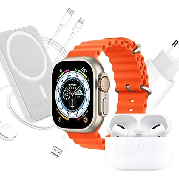 SMARTWATCH X8 UNIQUECON CON AIRPODS +POWER BANK +ETC 🔥