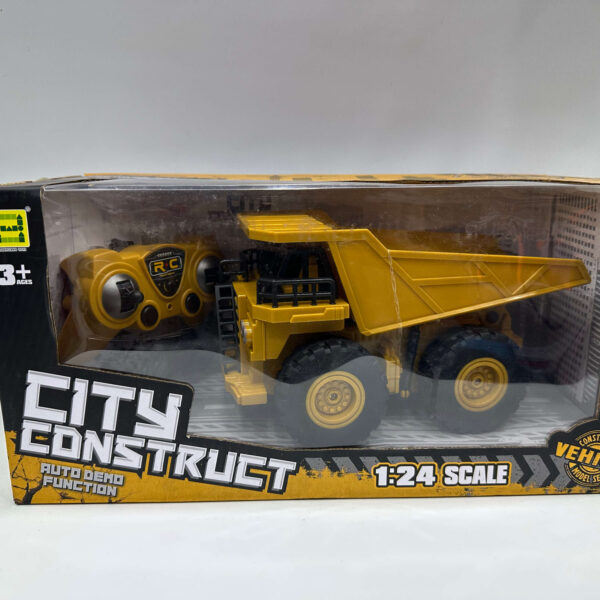 Camión Volteo R/C City Construct 1:24 – Vehículo de Construcción a Control Remoto 🏗️
