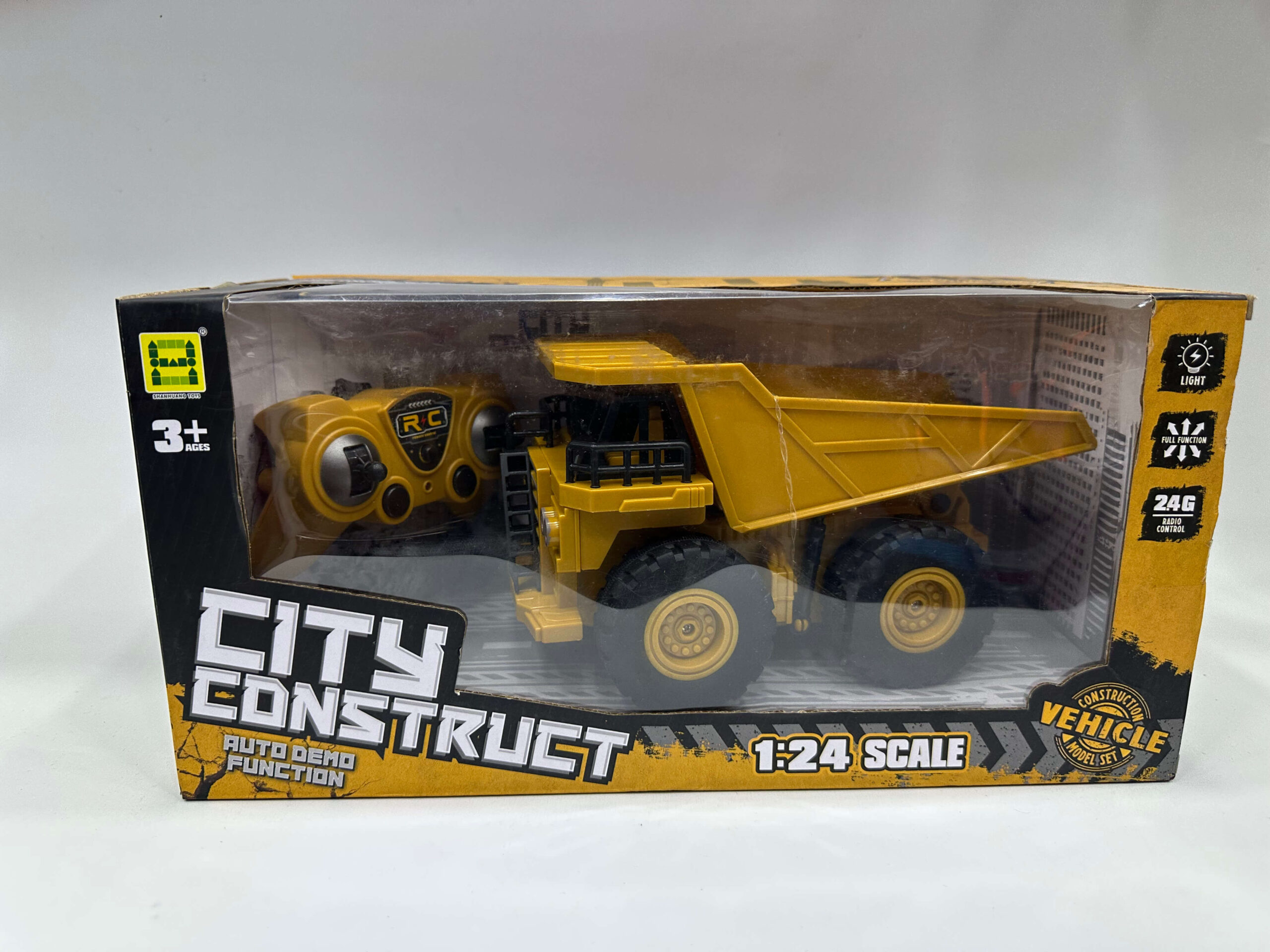 JCRC1-1 Camión Volteo R/C City Construct 1:24 – Vehículo de Construcción a Control Remoto 🏗️ - Imagen 1