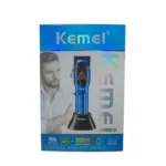 Máquina Peluquera Kemei Profesional Km-1763 Color Azul